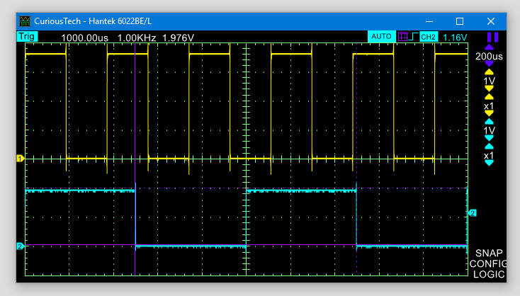 Hantek 6022BE USB Oscilloscope