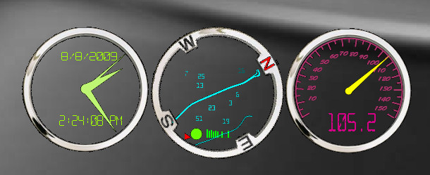 compass gps breadcrumb trail