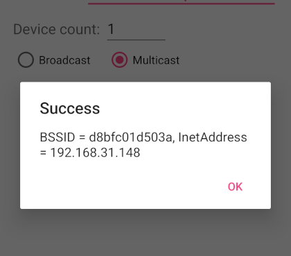 esptouch connect