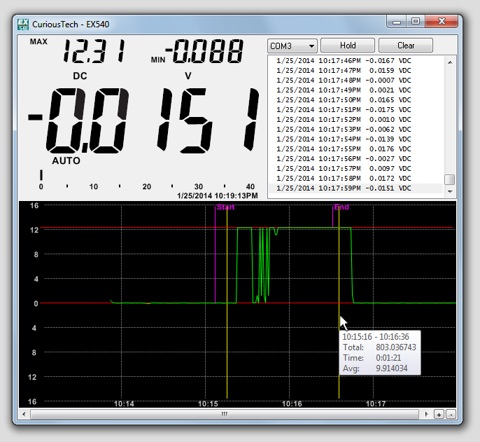 EX540 GUI